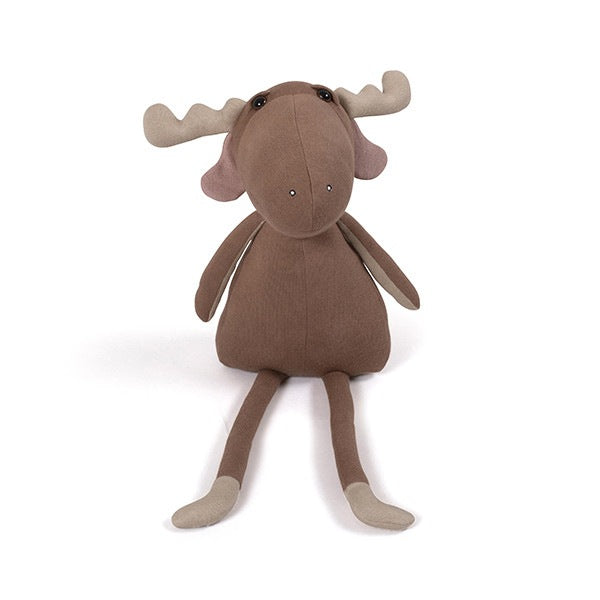 Se Filibabba - Milo The Moose Bamse - Brownie - One size hos Lillepip.dk