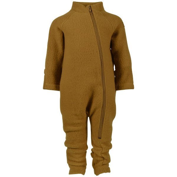 Mikk-Line – Køredragt Wool Baby Suit – Golden Brown – 74