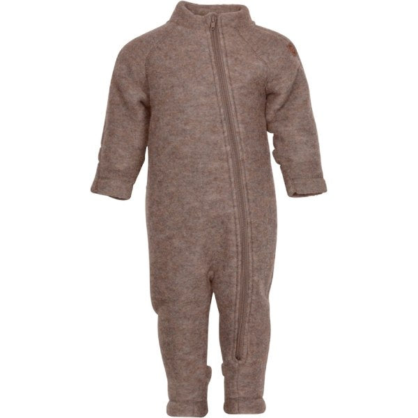 Mikk-Line – Køredragt Wool Baby Suit – Melange Denver – 98