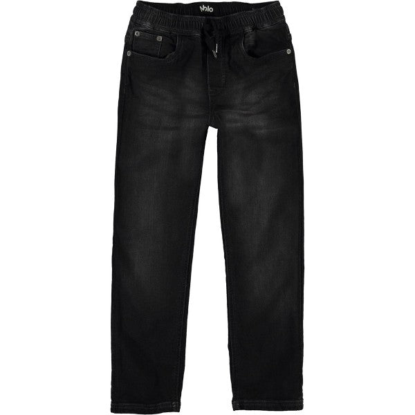 Se Molo - Augustino jeans - Charcoal Denim - 104 hos Lillepip.dk