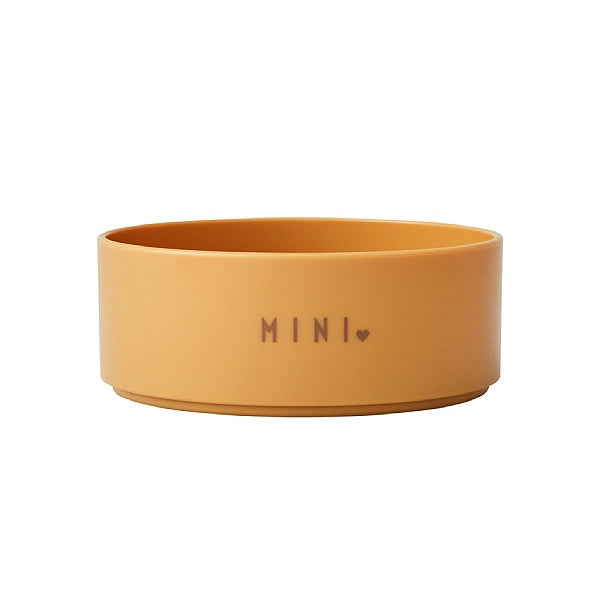 Billede af Design Letters - Mini favourite bowl tritan - Mustard - One size