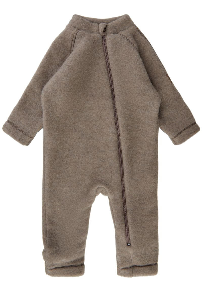 Mikk-Line – Wool Baby Suit – Melange Denver – 56