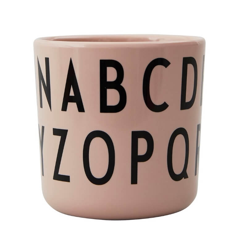 Billede af Design Letters - Melamine ABC Cup - Nude - One size