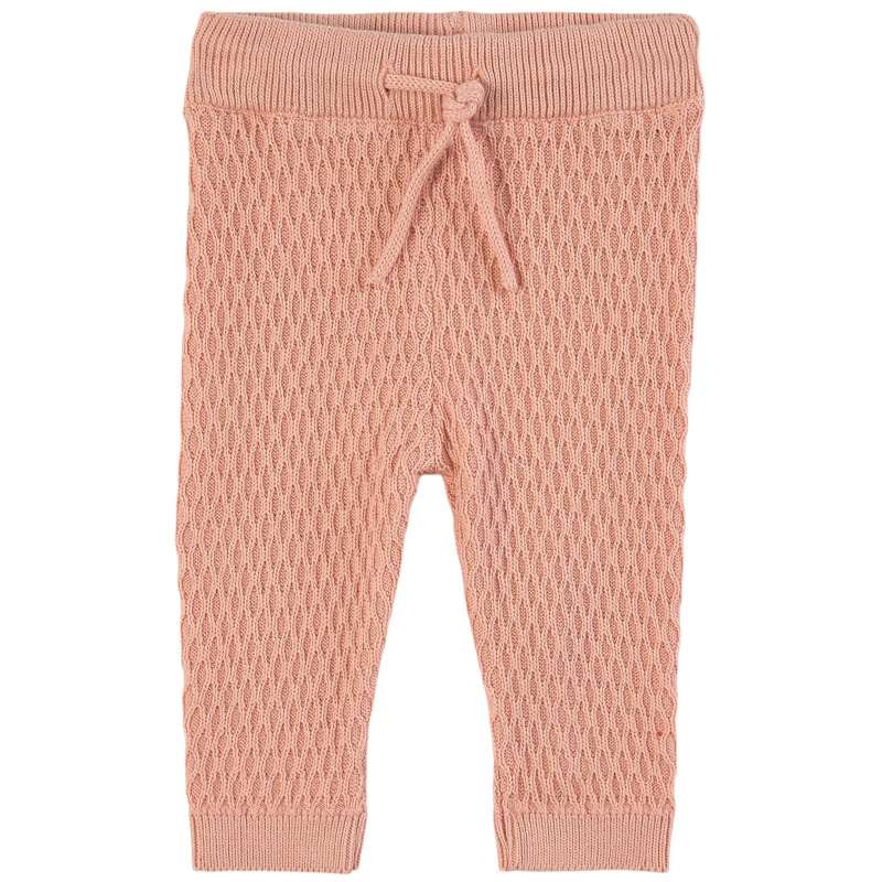 Billede af Fixoni - Baby Knit Bukser - Rose - 80