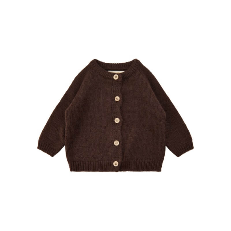 Soft Gallery -  Errol boy Cardigan - Cocoa Brown - 98/36 mdr.