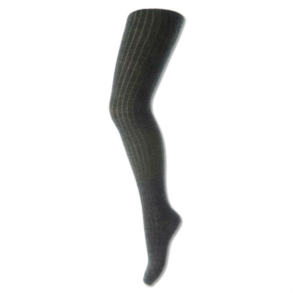 Billede af MP Denmark - Uldstrømpebukser Tights 5/1 Pad Wool - Dark Grey - 60