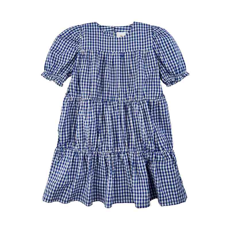 Billede af THE NEW - Union S/S Dress Kjole - Navy Blazer - 3/4 år