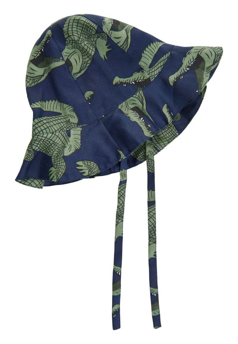 Se The New Siblings - TnsBenni Summer Hat UV50+ - Croco AOP - 0-9 mdr. hos Lillepip.dk