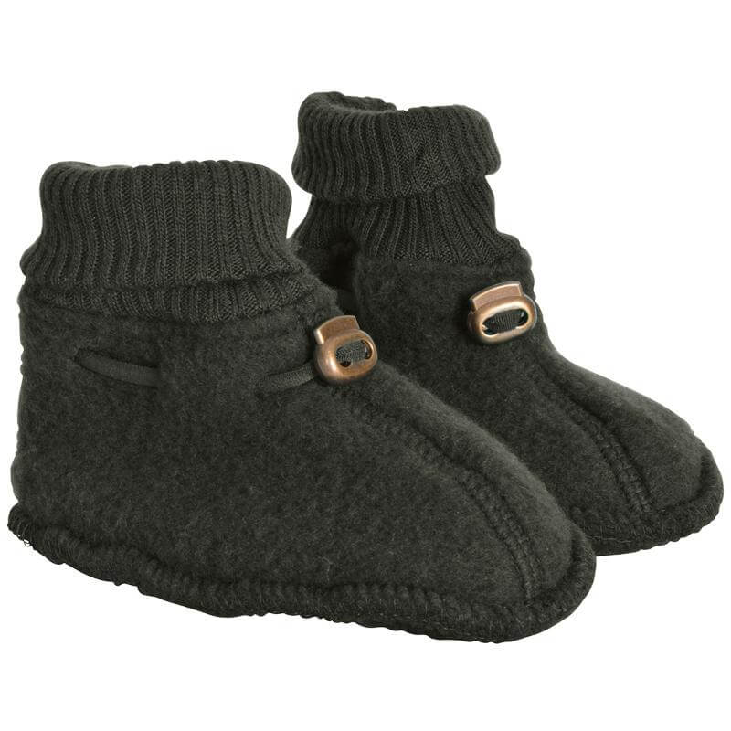 Billede af Mikk-Line - Baby Uld Fleece Futter - Tarmac - 50/56