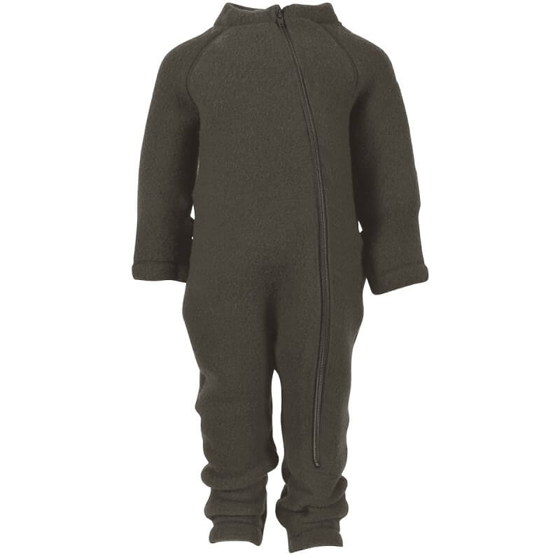 Mikk-Line – Køredragt Wool Baby Suit – Tarmac – 56