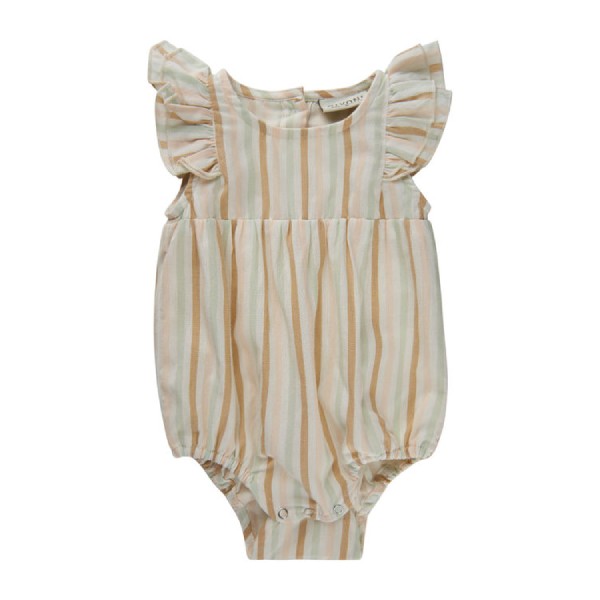 Fixoni - Sommerdragt Romper Woven - Bellini - 86