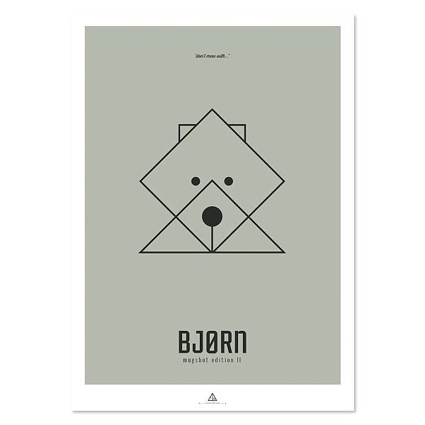 Arthur Zoo - First Edition - "Bjørn" - A4