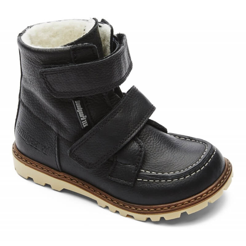 Bundgaard - Vinterstøvler Terry Strap TEX Velcro - Black M - 29