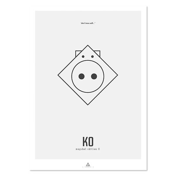 Arthur Zoo - First Edition - "Ko" - A3