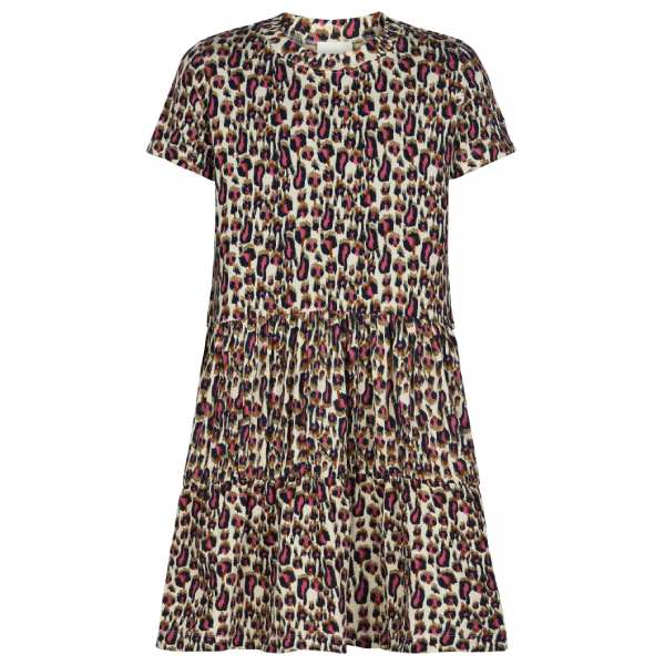 Billede af THE NEW - Trinity S/S Dress Kjole - Leopard - 9/10 år