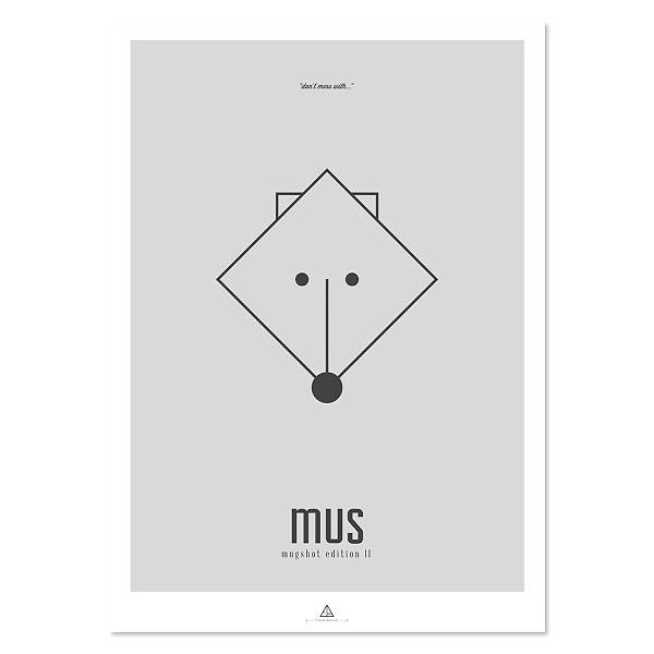 Arthur Zoo - First Edition - "Mus" - A4