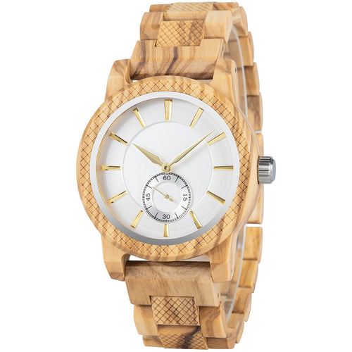 Montre en bois Originals Apep beige