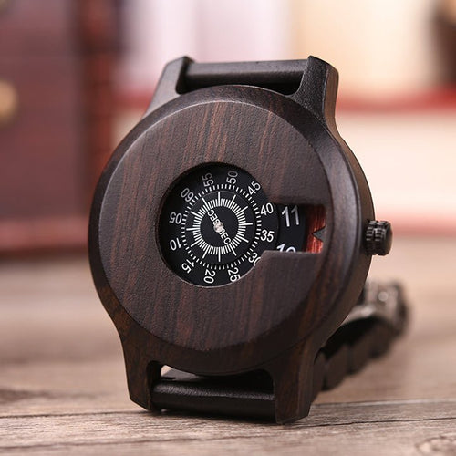 Montre en bois homme Flat Plein Nord