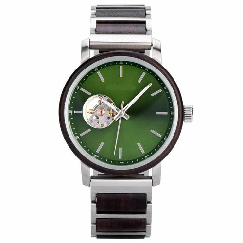 Montre en bois automatique homme Vertigo