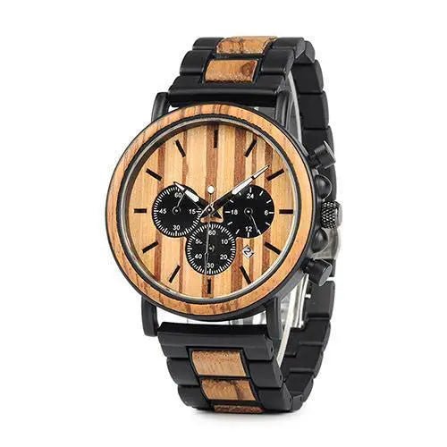 Montre en bois homme Robuste Aucaria