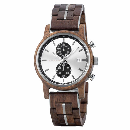 Montre en bois homme Flat Saragosse