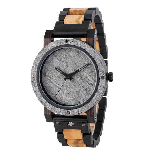 Montre en bois homme Flat Gotham