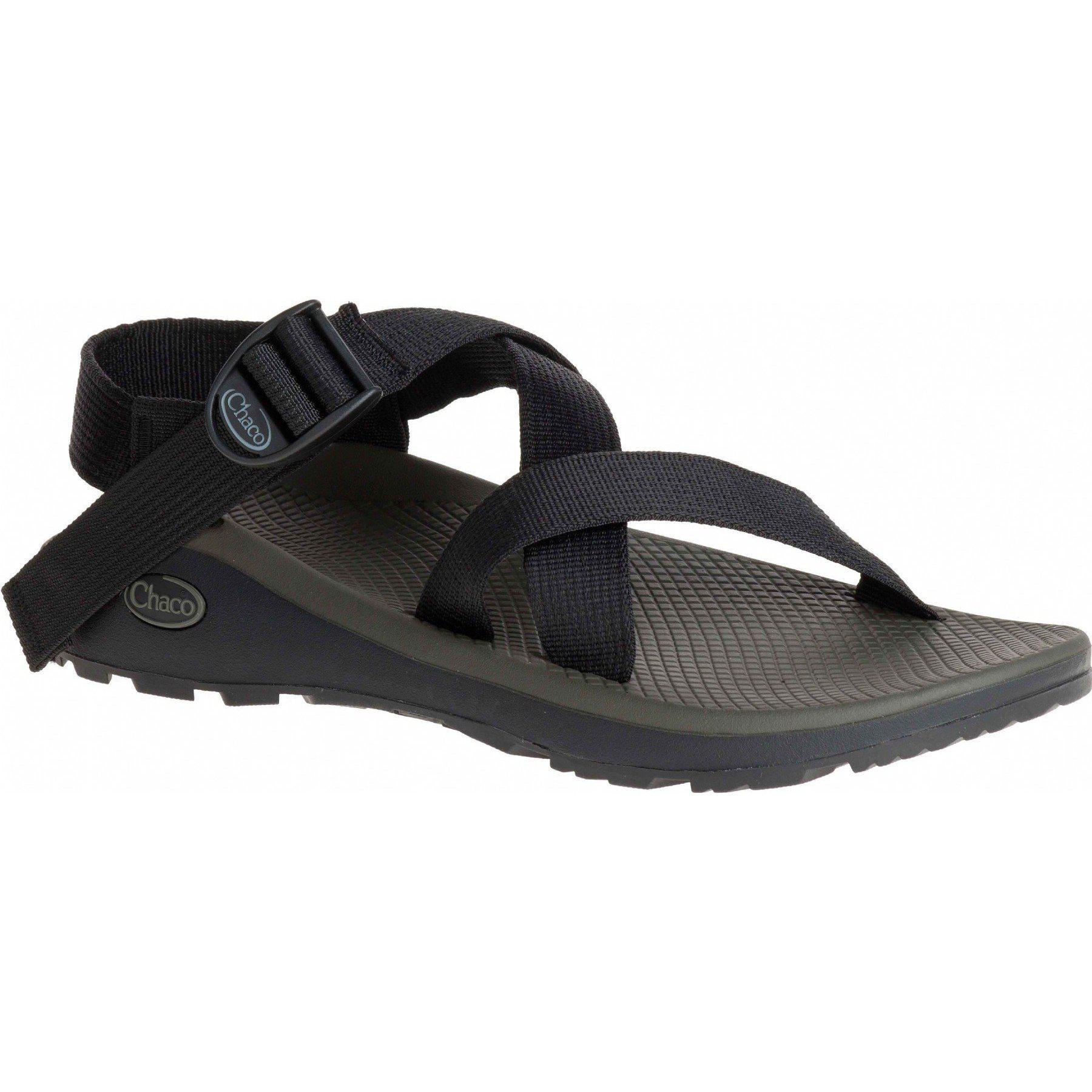 trine black and white chacos