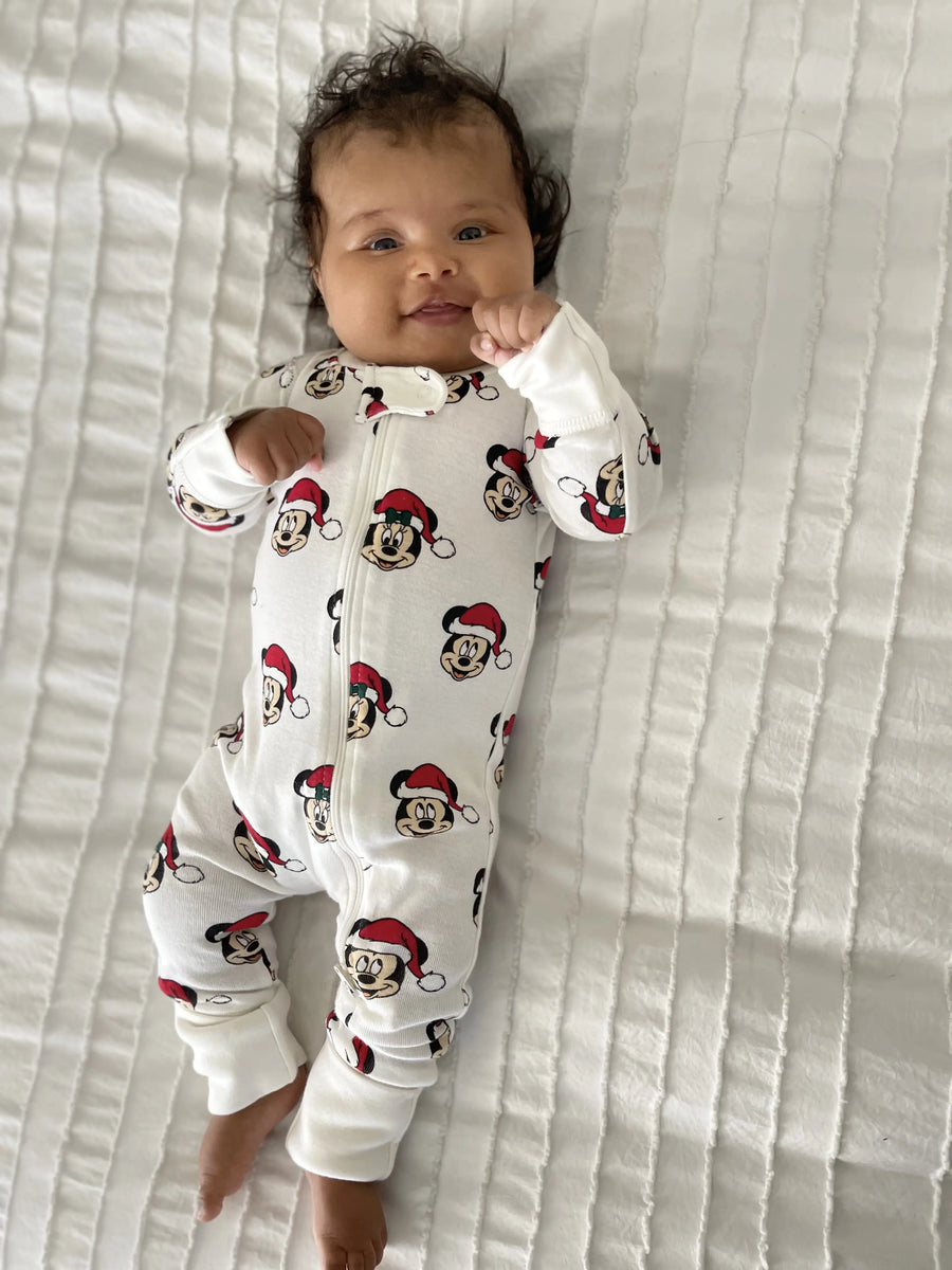 Christmas Mickey + Minnie Mouse