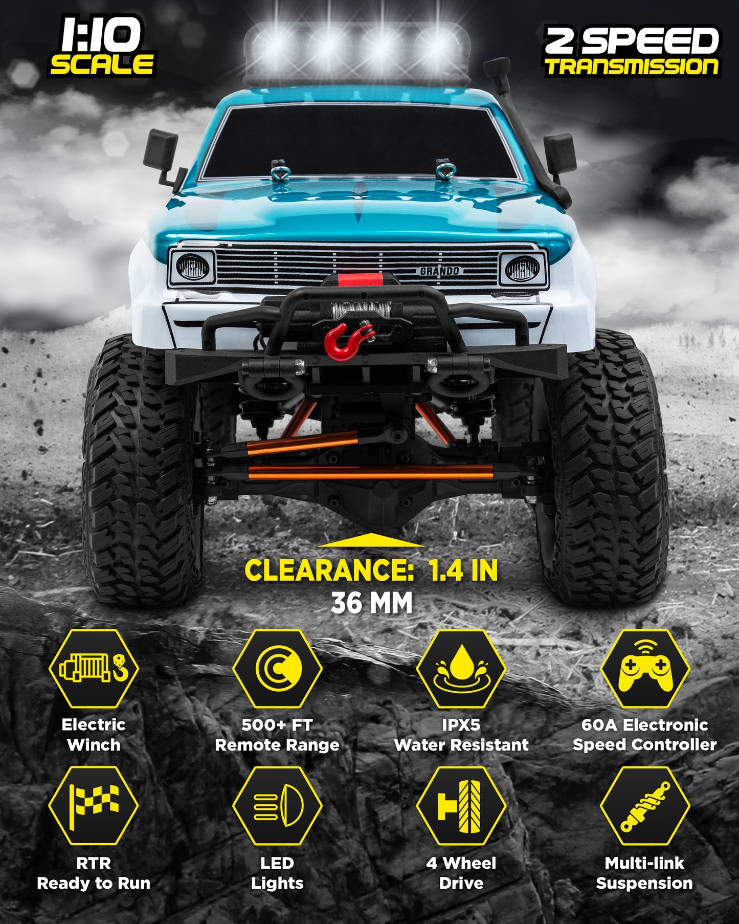 grando rc rock crawler