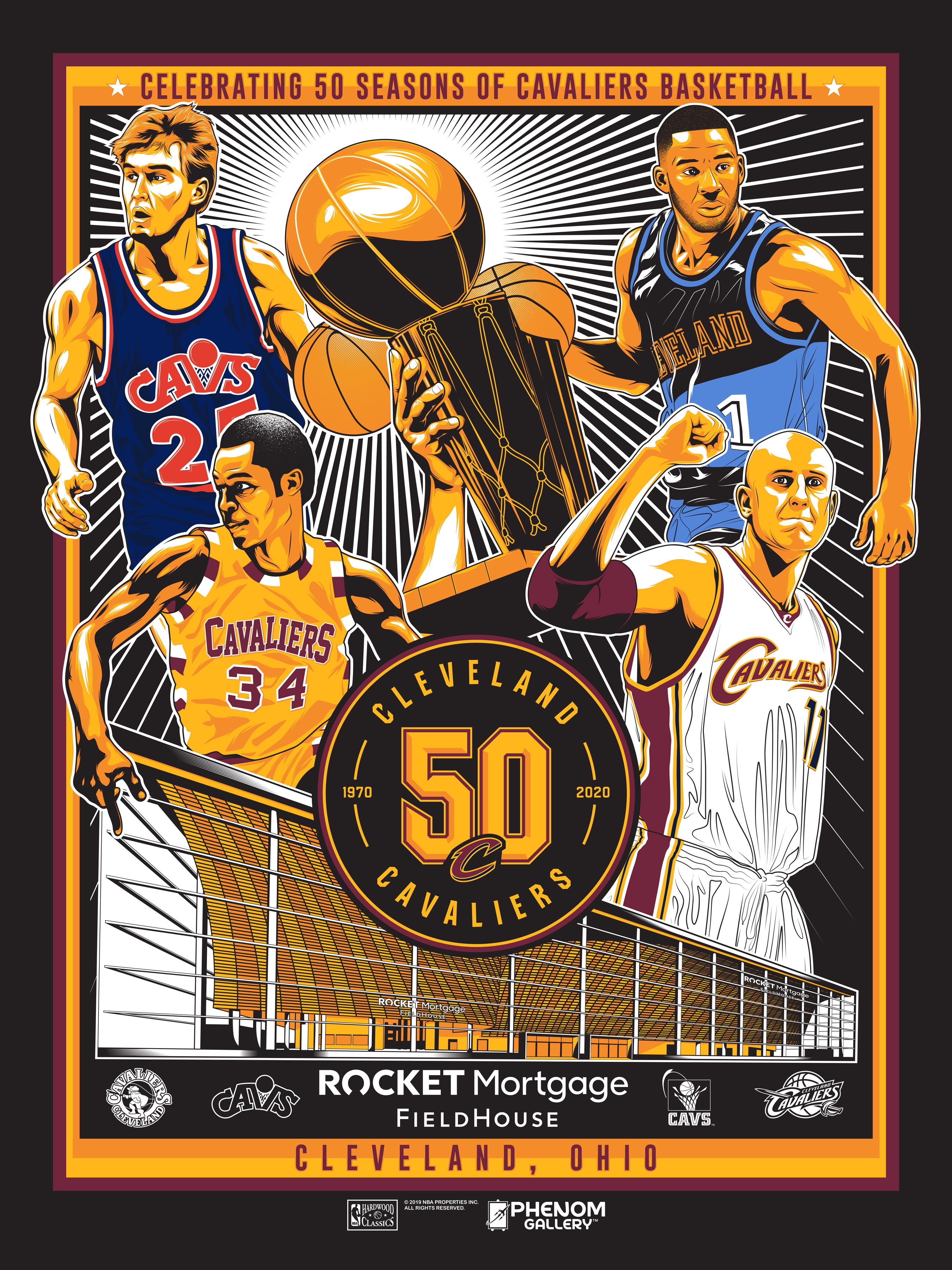 Cleveland Cavaliers 50th Anniversary 18