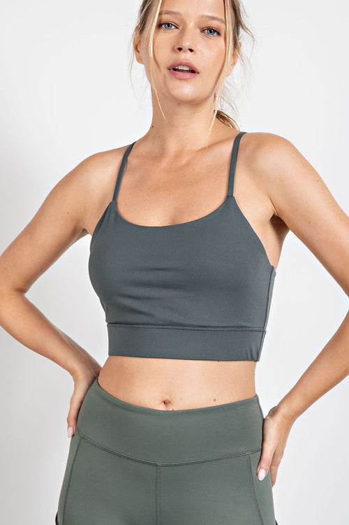 Jersey Sports Bra – Lily and Day