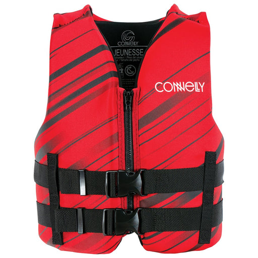 connelly promo tall neoprene life vest 2021 red