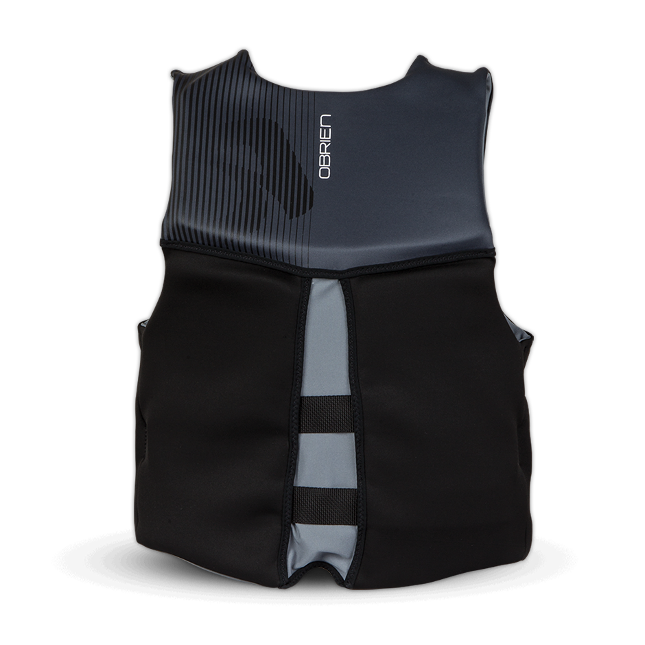O'Brien Men's Flex V-Back Neoprene CGA Vest - Silver/Black | 2022 | Pre-Order