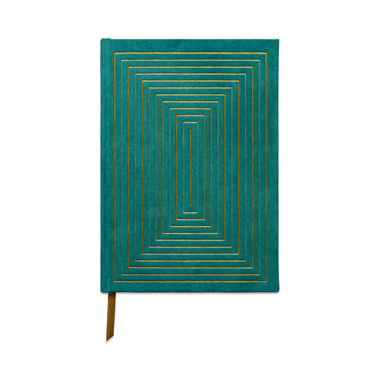 Journal - Clamshell Fabric Hand-bound Hardcover by Studio Artisaan - Bezel  & Kiln