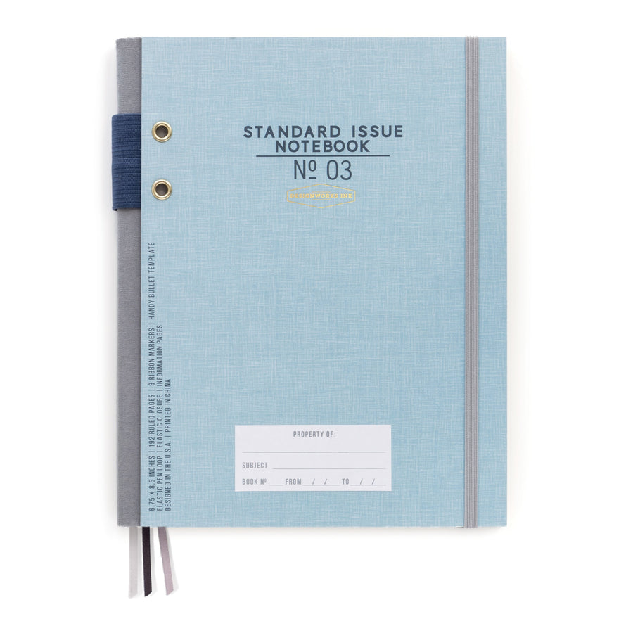 STANDARD ISSUE NOTEBOOK NO.3 BLUE DesignWorks Ink