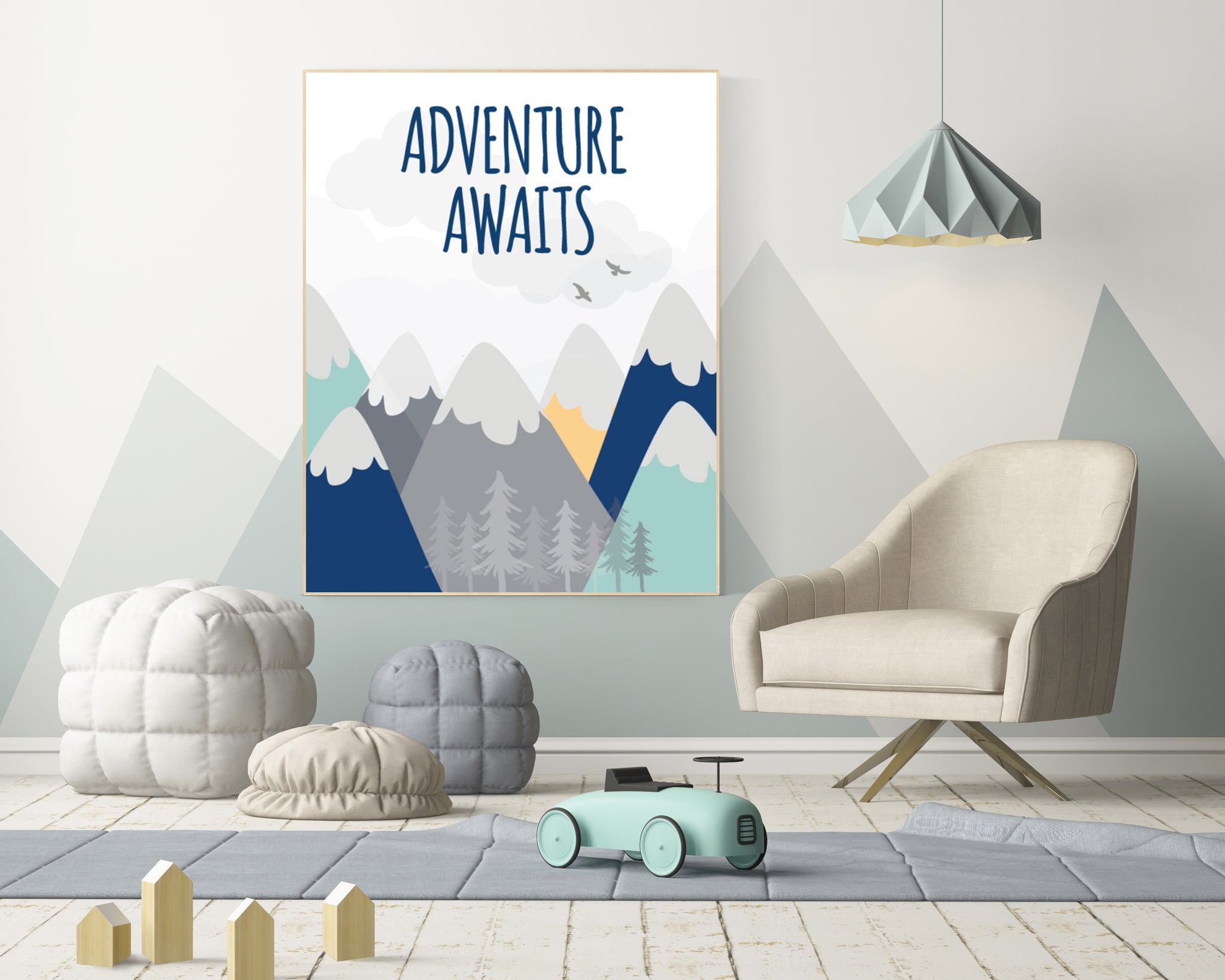 nursery adventure decor