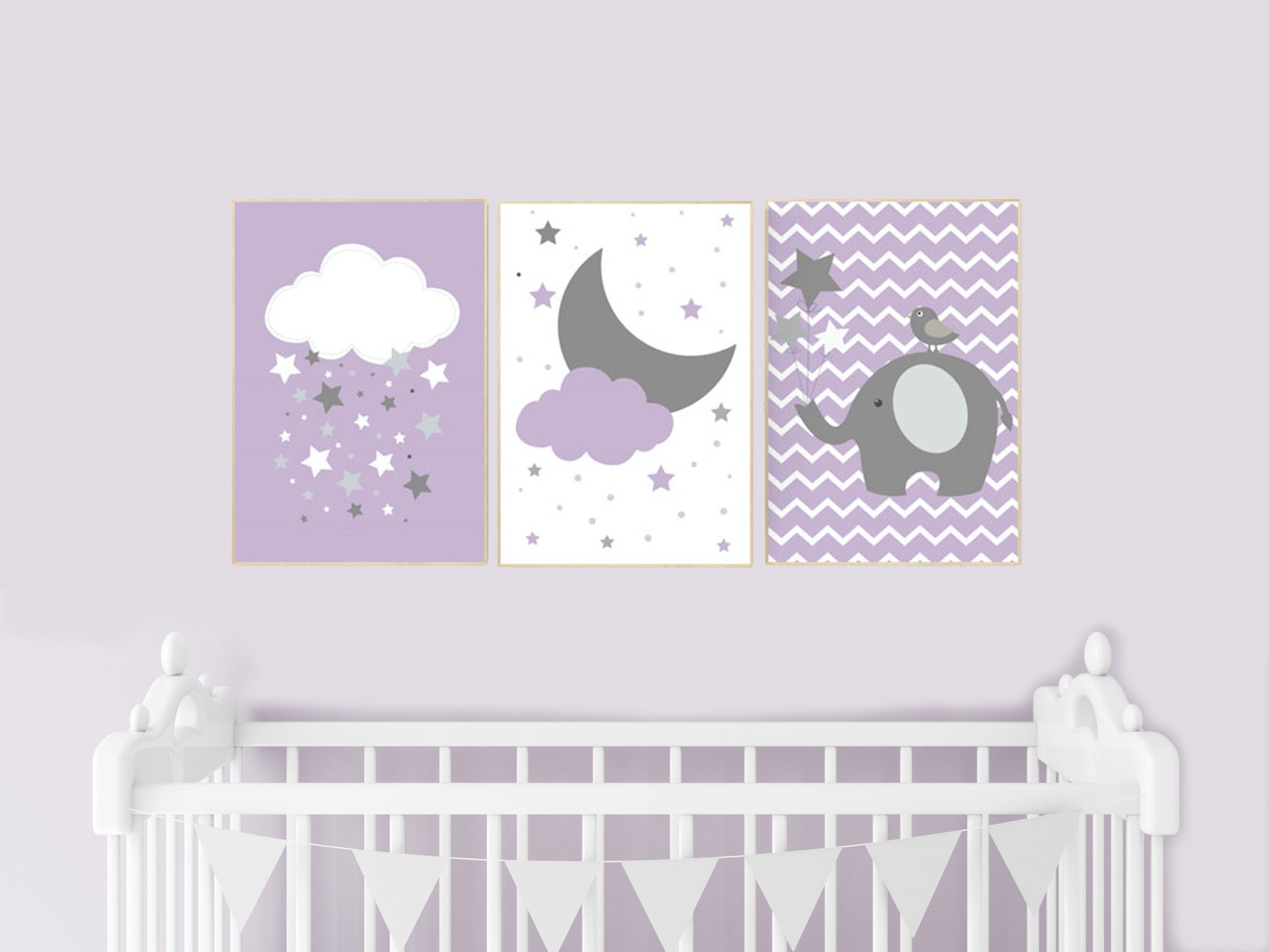 purple nursery ideas