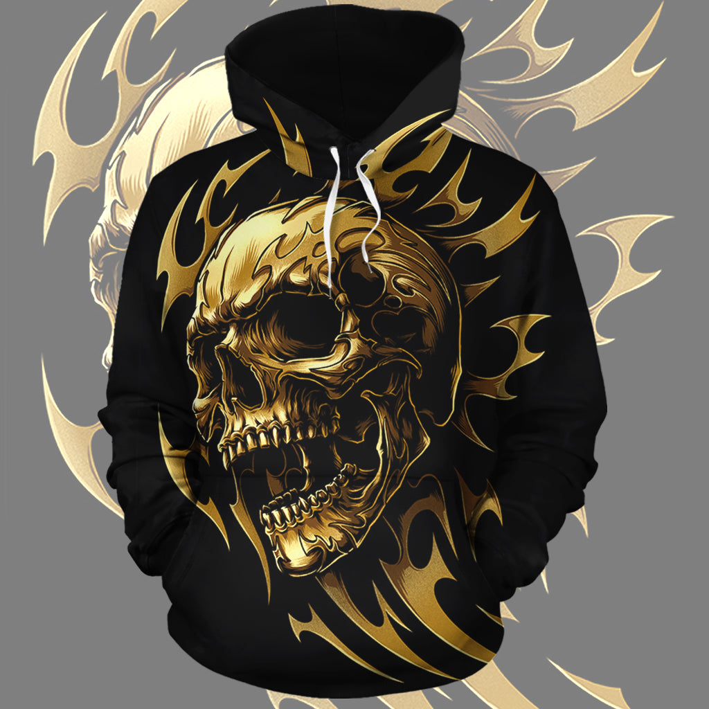 skull hoodie