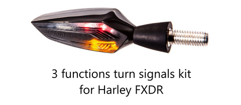 3 functions turn signals kit harley FXDR