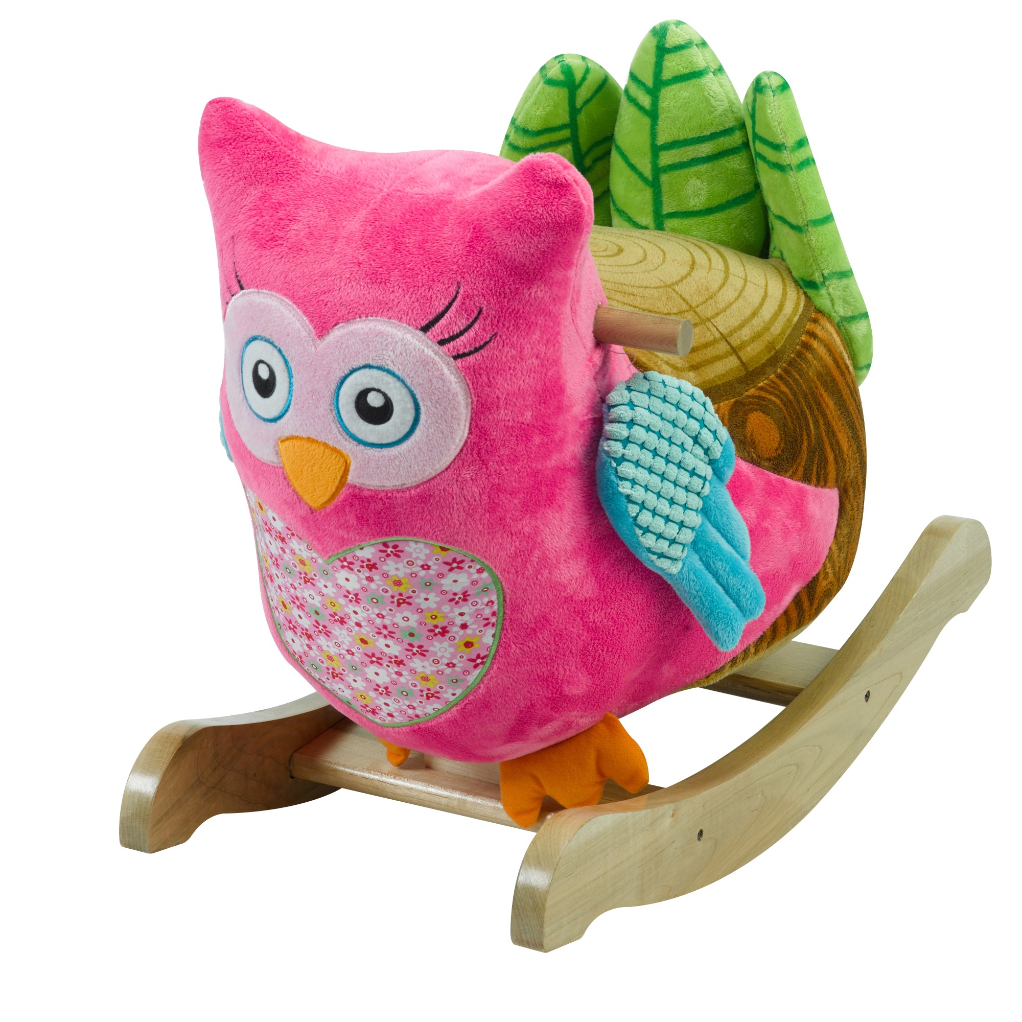 Owlivia Pink Owl Chair Rocker – Rockabye