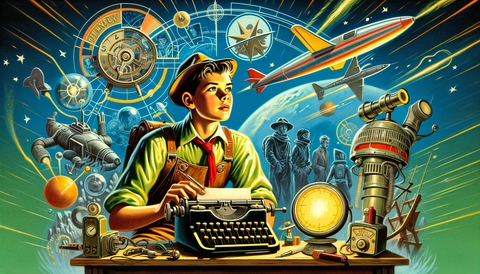 Science Fiction Writers of the 1950s: Secrets Behind Iconic Stories! -  Reading Vintage