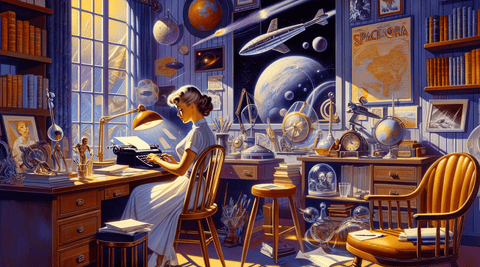 Science Fiction Writers of the 1950s: Secrets Behind Iconic Stories! -  Reading Vintage