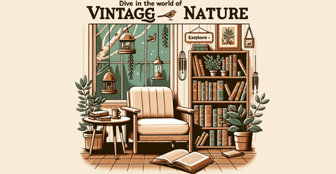 get out in nature and explore vintage nature books