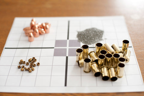 Reloading components on a mat