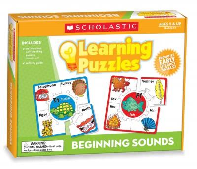 Beginning Sounds Grades K-2 (Learning Puzzles): Beginning Sounds (Learning Puzzles)