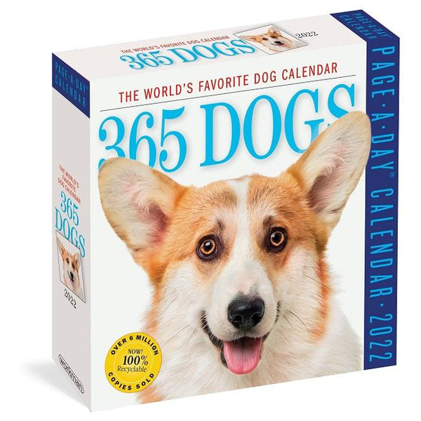 365 Dogs PageADay Calendar 2022 The World's Favorite Dog Calendar