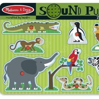 sound puzzle zoo animals