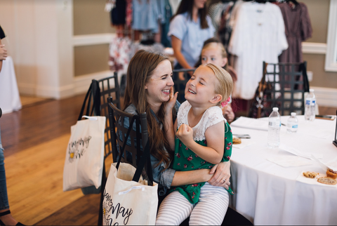 Mother and daughter at Dear Daughter Workshop