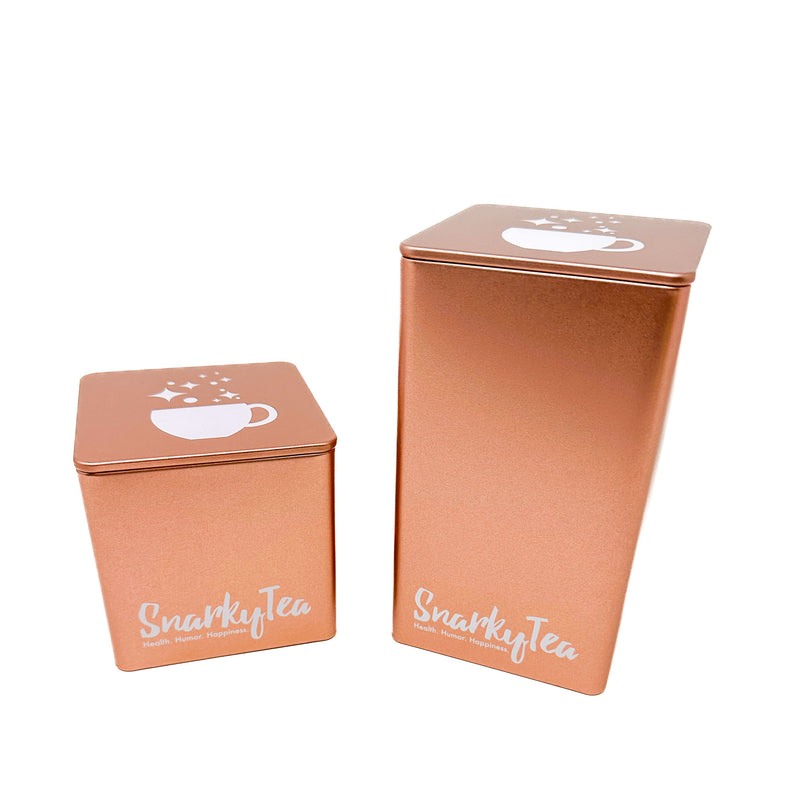 Signature Tea Storage Tin Snarky Tea