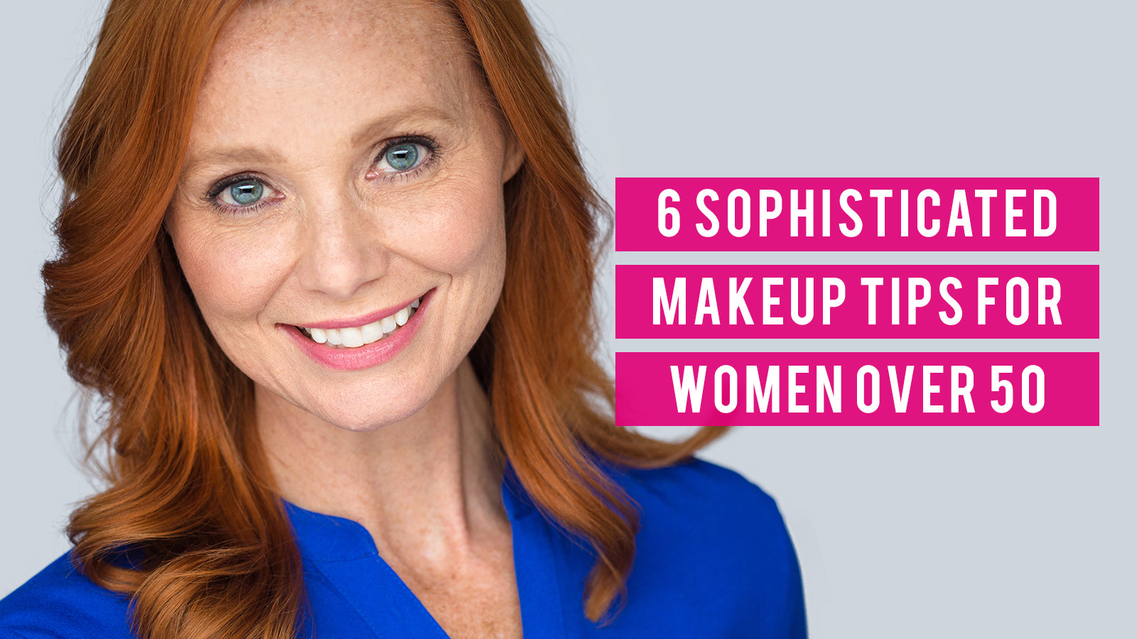 6. "Makeup Tips for Women Over 40 with Blue Eyes and Copper Hair" - wide 5